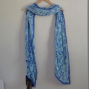 Kate Spade Sea Ferns Oblong Scarf